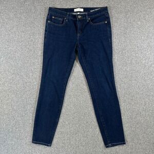 Henry & Belle Ideal Skinny Ankle Jeans Womens 28 Dark Wash Indigo Denim Pants